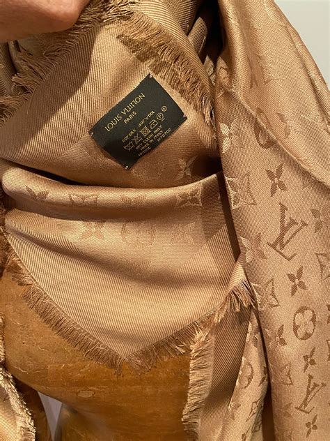 is Louis Vuitton shawl genuine